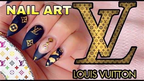 adesivi per unghie louis vuitton|louis vuitton nail art.